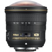 Nikon Af-s Fisheye Nikkor 8-15mm F/3.5-4.5e Ed Lens