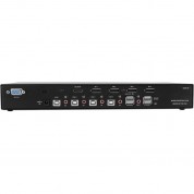 4-port Displayport-to-hdmi Kvm Switch With Usb Hub