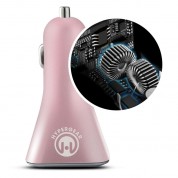 Hypergear 4-port Usb Car Charger Rose Gold