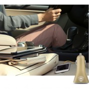 Hypergear 4-port Usb Car Charger Gold