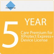 Milestone Care Premium Xprotect Express+ 5-year License