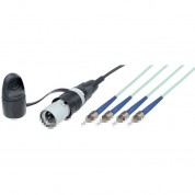 Camplex 4-ch Opticalcon Quad Lite To 4 St Fiber Cable