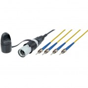 Camplex 4-ch Opticalcon Quad Lite 4 St Fiber Cable