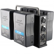 Powerange Pr-pl-6680b Portable Quad Charger For V-mount Batteries