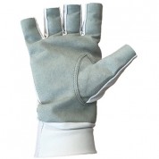 Glacier Glove Ascension Bay Fingerless Sun Gloves Gray Medium