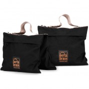 Portabrace Heavy-duty Sandbags 2-pack 25 Lb Black Empty