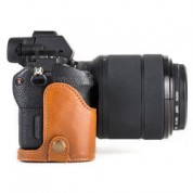 Megagear Pu Half Case & Strap For Sony Alpha A7s Ii A7r Ii A7 Ii