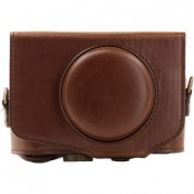 Megagear Leather Camera Case For Canon Powershot Sx730 Sx740