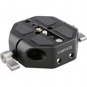 Camvate Camera Baseplate Silver Levers For Photography