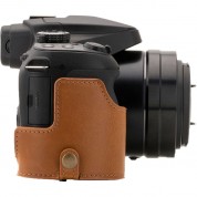 Megagear Case For Lumix Ds-fz80/fz82 - Light Brown