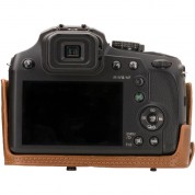 Megagear Case For Lumix Ds-fz80/fz82 - Light Brown