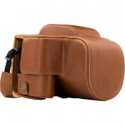 Megagear Case For Lumix Ds-fz80/fz82 - Light Brown