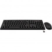 V7 Wireless Keyboard & Mouse Set - Black