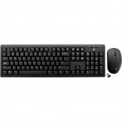 V7 Wireless Keyboard & Mouse Set - Black