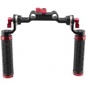 Camvate Soft Rubber Grip Shoulder Mount Rig 15mm Clamp