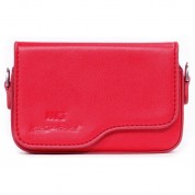 Leica C Typ 112 Pu Leather Camera Case - Megagear Red