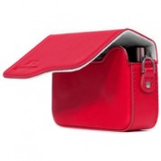 Leica C Typ 112 Pu Leather Camera Case - Megagear Red