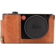 Leica Tl2 Leather Camera Case, Light Brown, Megagear Ever Ready