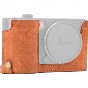 Leica Tl2 Leather Camera Case, Light Brown, Megagear Ever Ready