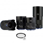 Zeiss Loxia 4-lens Kit With Uv Filters Sony E