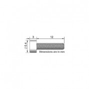 Wimberley Set Of 4 Screws For Lens Feet M3 X 12mm