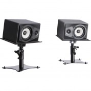 Sms4500-p Adjustable Desktop Monitor Stands Black Pair