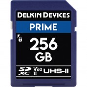 Delkin Devices 256gb Prime Uhs-ii Sdxc Card