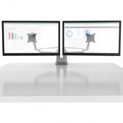 Kanto Dms2000 Dual Arm Monitor Mount Silver