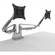 Kanto Dms2000 Dual Arm Monitor Mount Silver