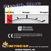 Setwear Stealth Gloves - Small Black