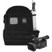 Portabrace Backpack For Panasonic Ag-ac160 Black