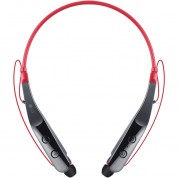 Lg Tone Triumph Bluetooth Wireless Stereo Headset Black Red