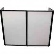 Prox Portable 4-panel Dj Facade Party Black Frame