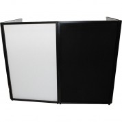 Prox Portable 4-panel Dj Facade Party Black Frame