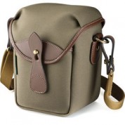 Billingham 72 Camera Bag Sage Fibrenyte Chocolate Leather Trim