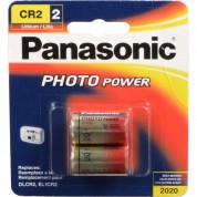 Panasonic Cr2 Lithium Batteries 3v 850mah 2-pack