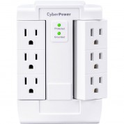 Cyberpower 6-outlet Surge Protector For Home Office