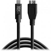 Tetherpro Usb-c To Micro-usb 3.0 Cable 15ft Black