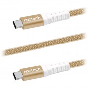 Naztech Usb Type-c Braided Cable 4' Gold