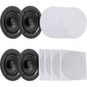 Pyle Pro Pdicbt256 Bluetooth Ceiling Wall Speaker Kit 4-pack