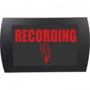 American Recorder Led Lighted Sign Red Recording