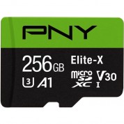 Pny 256gb Elite-x Uhs-i Microsdxc Card