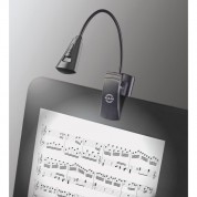 K&m 12242 Flexlight Music Stand With 2 Leds Black