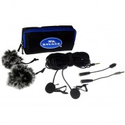 Savage Dual Head Lapel Mic For Clear Audio Recording