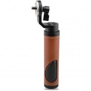 Camvate Leather Handgrip Arri-style Rosette Brown