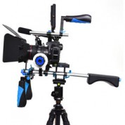 Yelangu Shoulder Rig For Dslr, Mirrorless, Dv Cameras (blue)