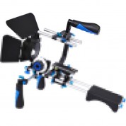 Yelangu Shoulder Rig For Dslr, Mirrorless, Dv Cameras (blue)