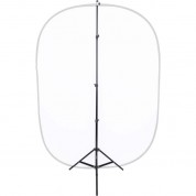 Studio Pop-up Background Reflector Stand With Clip (7.5')