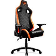 Cougar Armor S Gaming Chair Black Orange