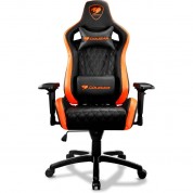 Cougar Armor S Gaming Chair Black Orange